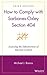 How to Comply with Sarbanes-Oxley Section 404: Assessing the Effectiveness of Internal Control