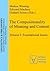 Foundational Issues (Linguistics & Philosophy, 1)