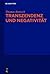 Transzendenz Und Negativit T by Thomas Rentsch