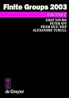 Finite Groups 2003: Proceedings of the Gainesville Conference on Finite Groups, March 6 - 12, 2003 (De Gruyter Proceedings in Mathematics) Finite Groups 2003: Proceedings of the Gainesville Conference on Finite Groups, March 6 - 12, 2003 (De Gruyter Proceedings in Mathematics)