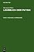 Mechanik, Wärmelehre by Hermann Ebert