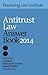 Antitrust Law Answer Book 2014 by Joe Sims
