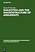 Dialectics and the Macrostructure of Arguments: A Theory of Argument Structure (Studies of Argumentation in Pragmatics and Discourse Analysi)