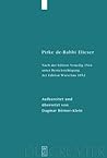 Pirke de-Rabbi Elieser: Nach der Edition Venedig 1544 unter Berücksichtigung der Edition Warschau 1852 (Studia Judaica, 26) (German Edition)