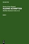 Kleine Schriften: Eine Auswahl aus den Jahren 1970-1999 in zwei Bänden. Bd 1: 1970-1988. Bd 2: 1988-1999 (German Edition)