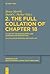 2. the Full Collation of Chapter 18 by Bruce T. Morrill