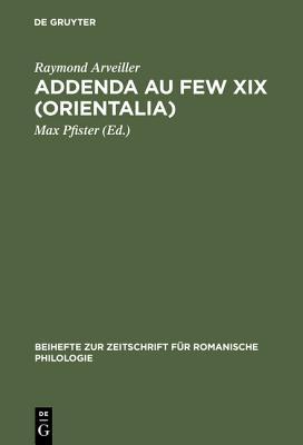 Addenda Au Few XIX