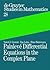 Painlevé Differential Equations in the Complex Plane (De Gruyter Studies in Mathematics, 28)
