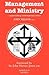Management and Ministry