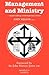 Management and Ministry