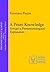 A Priori Knowledge: Toward a Phenomenological Explanation (Phenomenology & Mind)