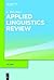 Applied Linguistics Review. 2010 1: [Print ] Online]
