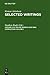 Selected Writings VIII: Major Works 1976-1980. Completion Volume 1