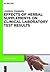 Effects of Herbal Supplements on Clinical Laboratory Test Results