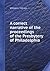 A Correct Narrative of the Proceedings of the Presbytery of Philadelphia