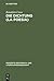 Die Dichtung (La Poesia): Einführung in die Kritik und Geschichte der Dichtung und der Literatur (Konzepte der Sprach- und Literaturwissenschaft, 1) (German Edition)