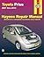 Toyota Prius 2001 thru 2012 Haynes Repair Manual