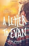 A Letter to Evan by roy-w-page A Letter to Evan by roy-w-page