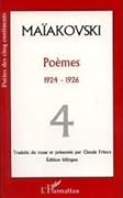 Poèmes, tome 4, 1924-1926