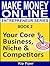 Make Money Online Entrepreneur Series: Book 2 - Your Core Business, Niche & Competitors