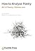 How to analyse poetry (Art of Poetry: Volume One)