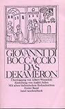 Giovanni di Boccaccio : Das Dekameron. 1. Band