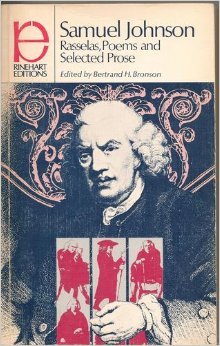 Rasselas, Poems And Selected Essays