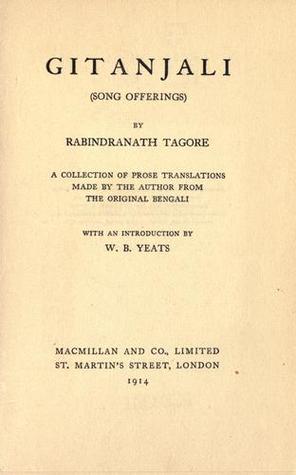 Gitanjali - Song Offerings