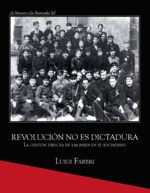 Revolución no es dictadura. La gestión directa de las bases en el socialismo. (Cartoné)