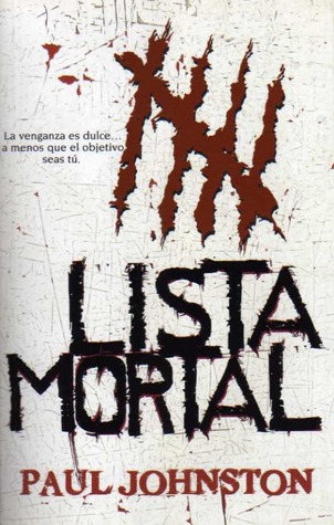 Portada de Lista mortal, de Paul Johnston