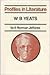 W.B. Yeats (Profiles in Literature)