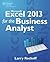 Microsoft Excel 2013 for the Business Analyst