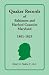 Quaker Records of Baltimore and Harford Counties, Maryland, 1801-1825