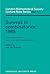 Surveys in Combinatorics 1985: Invited Papers for the Tenth British Combinatorial Conference