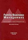 FAMILY BUSINESS MANAGEMENT: CONCEPTS AND PRACTICE
