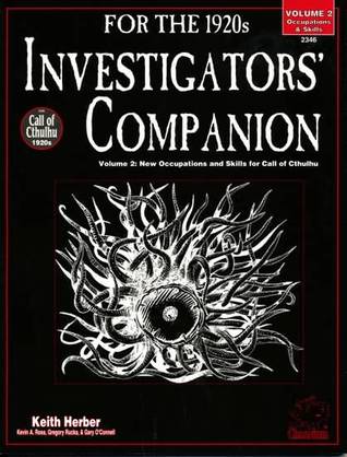 Investigators' Companion Volume 2: New Occupations and Skills  (Call of Cthulhu RPG)
