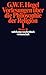 Vorlesungen über die Philosophie der Religion I by Georg Wilhelm Friedrich Hegel Vorlesungen über die Philosophie der Religion I by Georg Wilhelm Friedrich Hegel