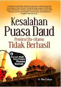 Kesalahan Puasa Daud Pemicu Cita-citamu Tidak Berhasil (Paperback)
