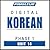 Korean Phase 1, Unit 14: Le...