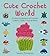 Cute Crochet World: A Little Dictionary of Crochet Critters, Folks, Food & More
