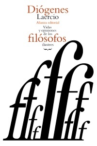 Portada de Vidas y opiniones de los filósofos ilustres, de Diogenes Laertius