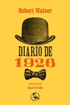 Portada de Diario de 1926, de Robert Walser