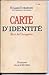 Carte d'Identité - Récit de...