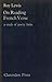 On reading French verse: A study of poetic form