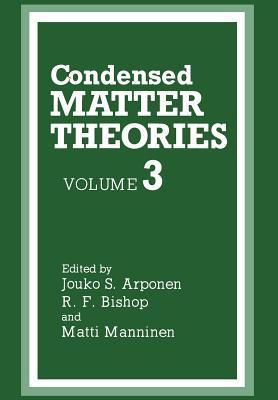 Condensed Matter Theories