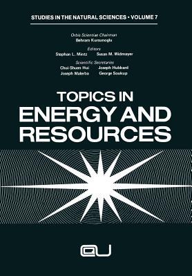 Topics in Energy and Resources (Ettore Majorana International Science Series, 10)