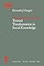 Toward Transformation in Social Knowledge by K.J. Gergen