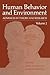 Human Behavior and Environment: Advances in Theory and Research Volume 2