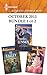 Harlequin Superromance October 2013 - Bundle 1 of 2 by Liz Talley