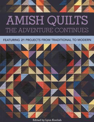 Amish Quilts―The Adventure Continues: Featuring 21 Projects from Traditional to Modern (Paperback)
